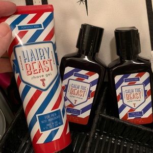 Posh Set of three men’s vegan shave ++ aftershave